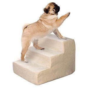 PETMAKER Pet Stairs Collection – Foam Pet Steps for Small Dogs or Cats, Removabl